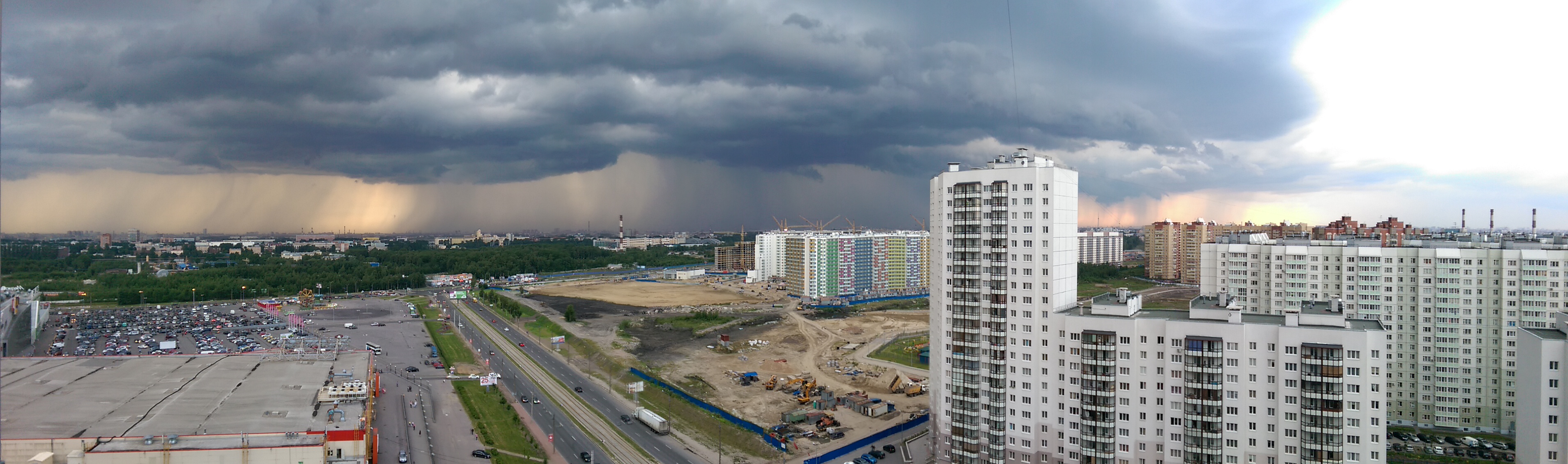 А вот и гроза